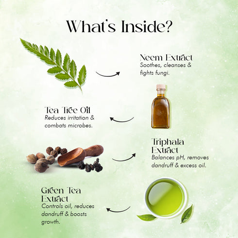 Ohria Ayurveda Neem & Triphala Hair Cleanser